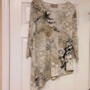 Womens  top chico's  size 2